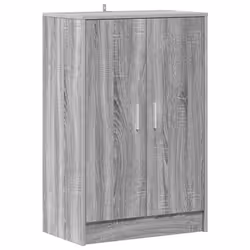 vidaXL Scarpiera Grigio Sonoma 60x35x92 cm in Legno Multistrato - Vista aggiuntiva 2