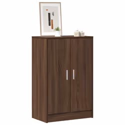 vidaXL Scarpiera Rovere Marrone 60x35x92 cm in Legno Multistrato - Vista aggiuntiva 3
