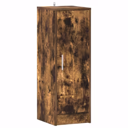 vidaXL Scarpiera Rovere Fumo 32x35x92 cm in Legno Multistrato - Vista aggiuntiva 2