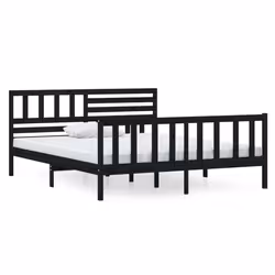 VidaXL 3101162, Nero, 1560 mm, 2,06 m, 1000 mm, 1500 x 2000 mm, 1560 x 40 x 1000 mm