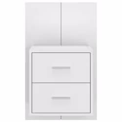VidaXL 810990 comodino Bianco - Vista aggiuntiva 5