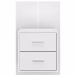 VidaXL 811001 comodino Bianco - Vista aggiuntiva 5