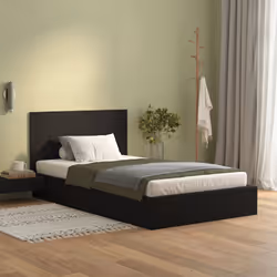 vidaXL Testiera per Letto Nera 120x1,5x80 cm in Legno Multistrato - Vista aggiuntiva 3
