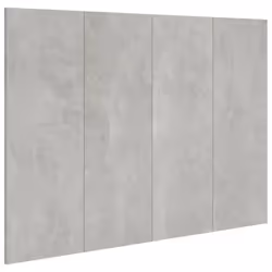 VidaXL 811029, Grigio, Legno, 1200 mm, 80 cm, 15 mm