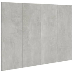VidaXL 811029 testiera e pedana Grigio
