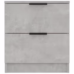 VidaXL 811223 comodino Colore cemento - Vista aggiuntiva 4