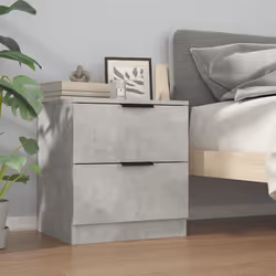 VidaXL 811223 comodino Colore cemento - Vista aggiuntiva 8