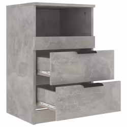 VidaXL 811240 comodino Colore cemento - Vista aggiuntiva 5