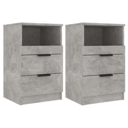 VidaXL 811241 comodino Colore cemento
