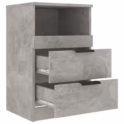 VidaXL 811241 comodino Colore cemento - Vista aggiuntiva 6