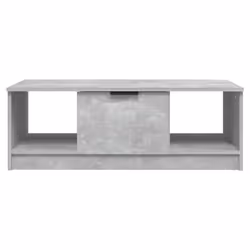 vidaXL Tavolino Salotto Grigio Cemento 102x50x36 cm Legno Multistrato - Vista aggiuntiva 3