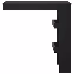 vidaXL Bancone da Muro Nero 102x45x103,5 cm in Legno Compensato - Vista aggiuntiva 3