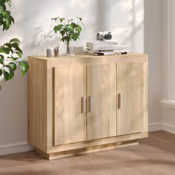 Questa elegante credenza manterrà tutto in ordine nel vostro soggiorno e camera da letto! Materiale di alta qualità: Il legno ...