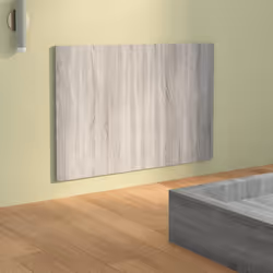 VidaXL 816971 testiera e pedana Grigio, Quercia - Vista aggiuntiva 4