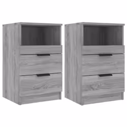 VidaXL 817042, Quercia, Legno, 400 mm, 360 mm, 650 mm, 2 pz