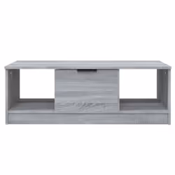 vidaXL Tavolino da Salotto Grigio Sonoma 102x50x36cm Legno Multistrato - Vista aggiuntiva 3
