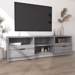 vidaXL Mobile TV Grigio Sonoma 150x33,5x45 cm in Legno Ingegnerizzato - Vista aggiuntiva 3