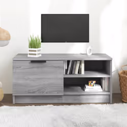 Questo mobile TV alla moda è un arredo funzionale e ideale per creare uno stile accattivante e moderno. Materiale pregiato: I ...