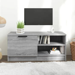 Vidaxl - Mobile tv Grigio Sonoma 80x35x36,5 cm in Legno Multistrato