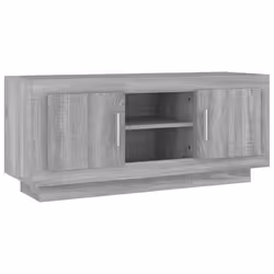 vidaXL Mobile TV Grigio Sonoma 102x35x45 cm in Legno Multistrato - Vista aggiuntiva 2