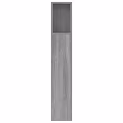 VidaXL 817274 testiera e pedana Grigio, Quercia - Vista aggiuntiva 5