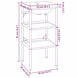 VidaXL 3101373 arredo bagno - Vista aggiuntiva 7