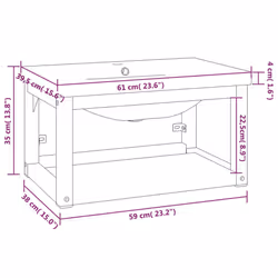 VidaXL 3101383 arredo bagno - Vista aggiuntiva 6