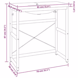 VidaXL 3101387 arredo bagno - Vista aggiuntiva 7