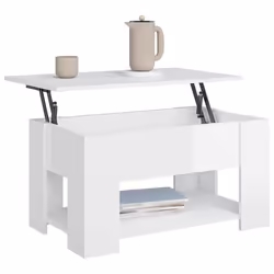 VidaXL 809716 tavolino da caffè, comodino e consolle da soggiorno - Vista aggiuntiva 4