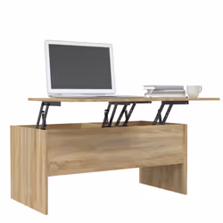 VidaXL 809722 tavolino da caffè, comodino e consolle da soggiorno - Vista aggiuntiva 4