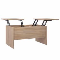 vidaXL Tavolino Salotto Rovere Sonoma 80x50x42,5 cm Legno Multistrato - Vista aggiuntiva 2