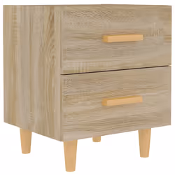 vidaXL Comodino Rovere Sonoma 40x35x47,5 cm - Vista aggiuntiva 2