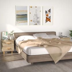 vidaXL Comodini 2 pz in Rovere Sonoma 40x35x47,5 cm