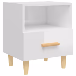 VidaXL 812019 comodino Bianco - Vista aggiuntiva 5