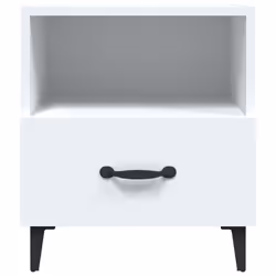 VidaXL 812025 comodino Bianco - Vista aggiuntiva 4