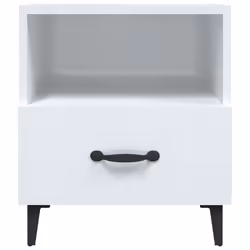 VidaXL 812037 comodino Bianco - Vista aggiuntiva 4