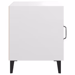 VidaXL 812060 comodino Bianco - Vista aggiuntiva 4