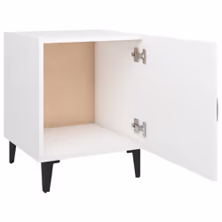VidaXL 812060 comodino Bianco - Vista aggiuntiva 5