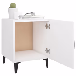 VidaXL 812060 comodino Bianco - Vista aggiuntiva 6