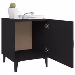 VidaXL 812063 comodino Nero - Vista aggiuntiva 6