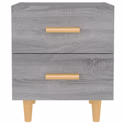 vidaXL Comodino Grigio Sonoma 40x35x47,5 cm - Vista aggiuntiva 3