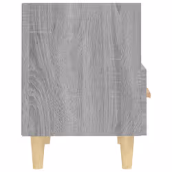 VidaXL 817299 comodino Grigio, Quercia - Vista aggiuntiva 6