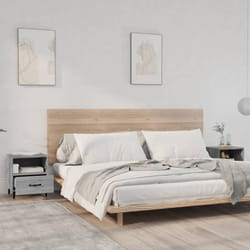 vidaXL Comodini 2 pz Grigio Sonoma in Legno Multistrato