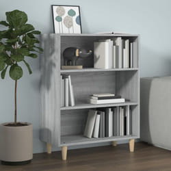 Credenza, Madia per salotto Grigio Sonoma 69, 5x32, 5x90 cm in Legno Multistrato Vidaxl