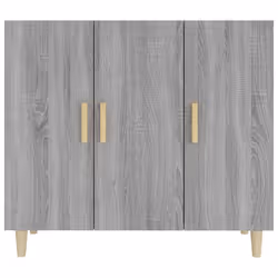 vidaXL Credenza Grigio Sonoma 90x34x80 cm in Legno Multistrato - Vista aggiuntiva 3