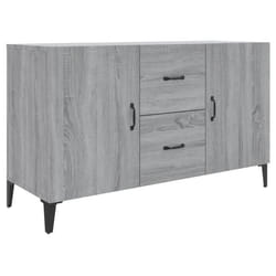 vidaXL Credenza Grigio Sonoma 100x36x60 cm in Legno Multistrato
