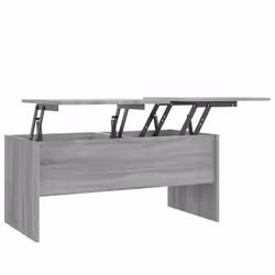 vidaXL Tavolino Grigio Sonoma 102x50,5x46,5 cm in Legno Multistrato - Vista aggiuntiva 2
