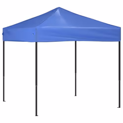 vidaXL Tenda per Feste Pieghevole Blu 2x2 m - Vista aggiuntiva 2