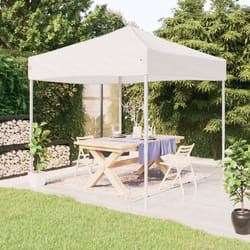 vidaXL Tenda per Feste Pieghevole Bianca 2x2 m