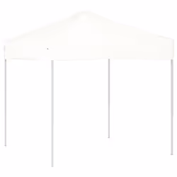 vidaXL Tenda per Feste Pieghevole Bianca 2x2 m - Vista aggiuntiva 2
